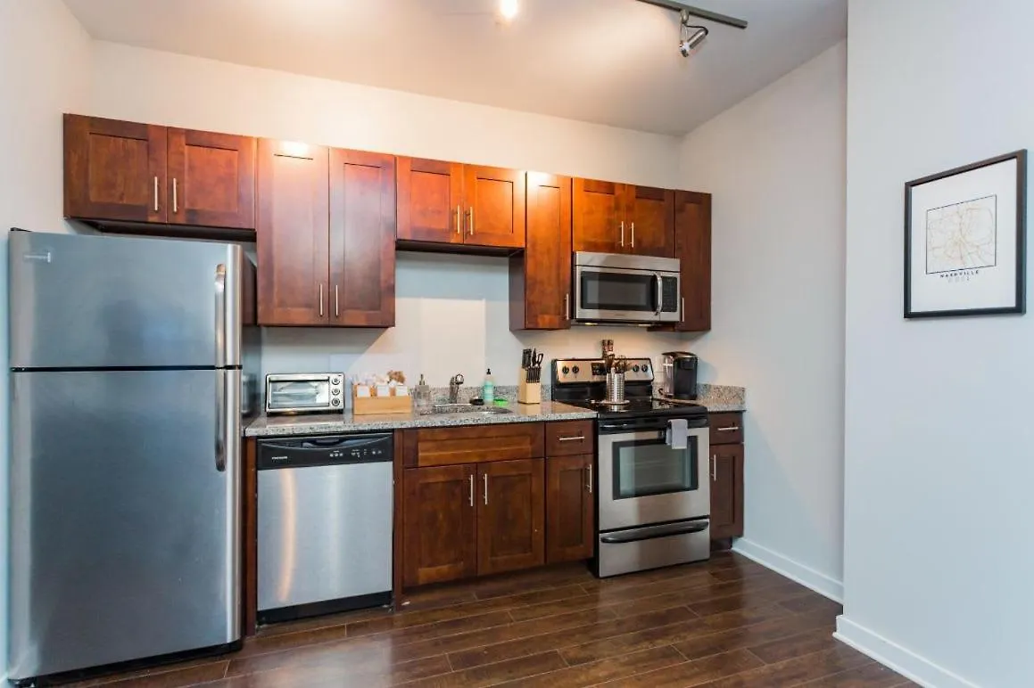 Two Cozysuites Stylish Music Row Condos W Parking ناشفيل 0*,  الولايات المتحدة الأمريكية