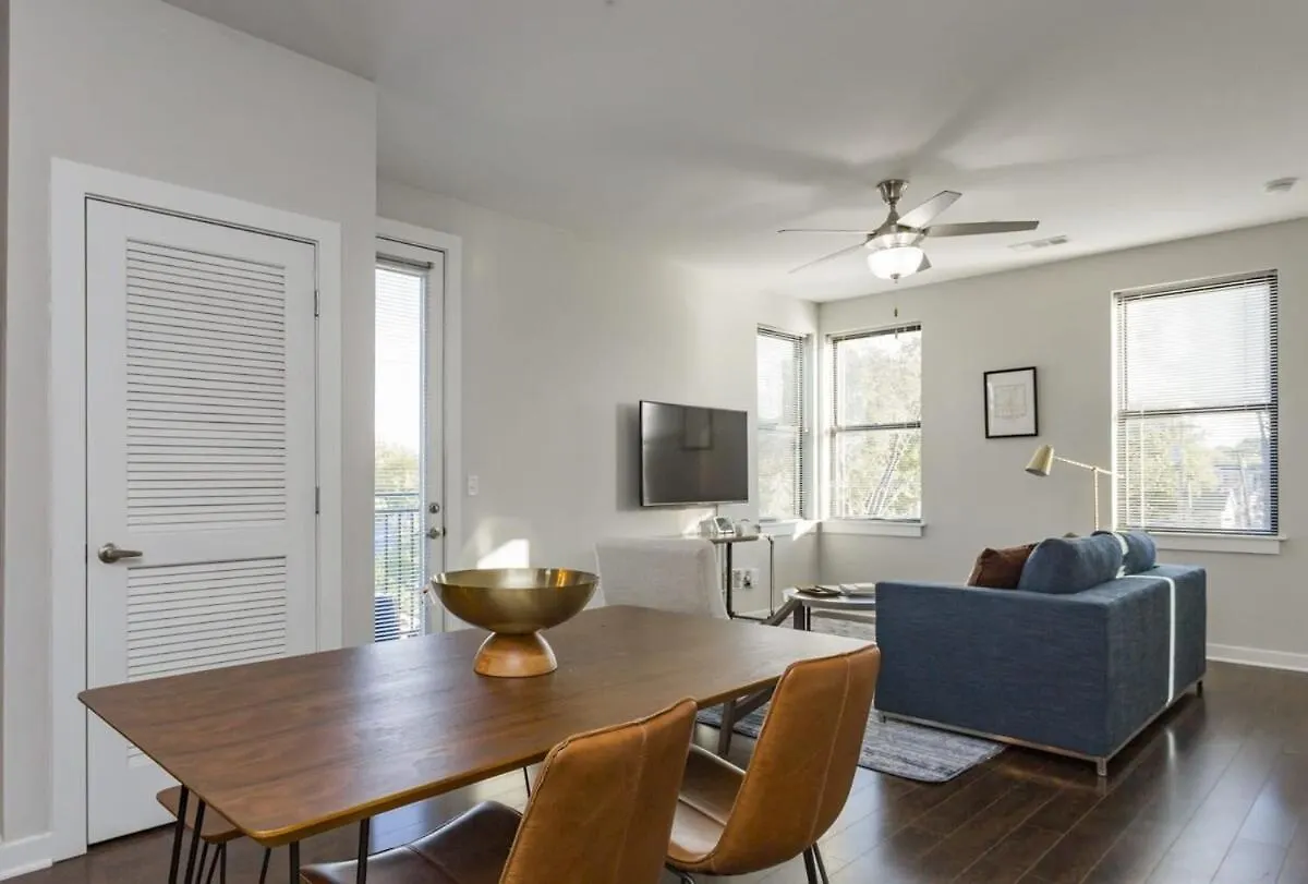 Two Cozysuites Stylish Music Row Condos W Parking ناشفيل 0*,